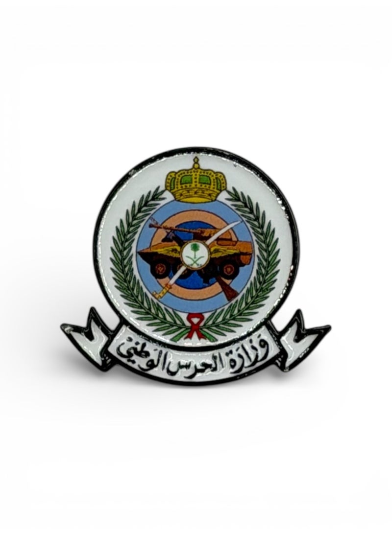 Saudi National Guard Emblem Sticker – Official National Design for Phone & Laptop